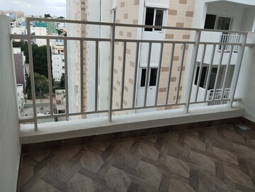Balcony in 3 BHK Apartment at Ambience Courtyard, Manikonda – for Sale
