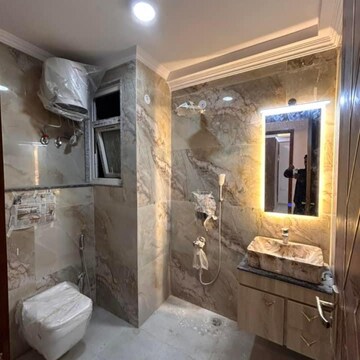 Living Room in 3 BHK Builder Floor at Chattarpur – for Sale