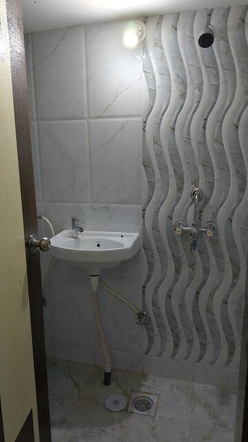 Bathroom in 1 BHK Apartment at Om Sai Heights Phase II, Nalasopara West – for Sale
