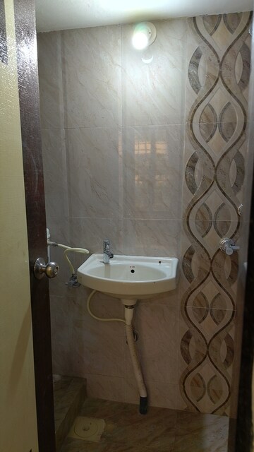 Bathroom in 1 BHK Apartment at Om Sai Heights Phase II, Nalasopara West – for Sale