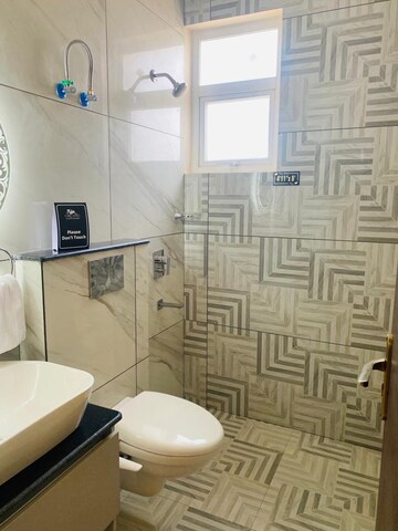 Bathroom in 3 BHK Builder Floor at Aerocity – for Sale