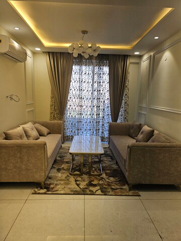 Living Room in 3 BHK Apartment at Aerocity – for Sale