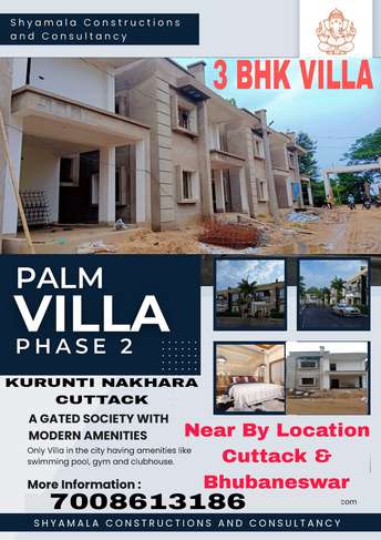 3 BHK Villa For Resale in Hanspal Bhubaneswar  7367633