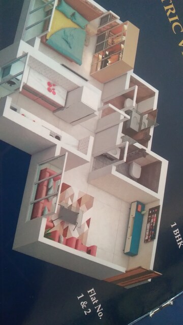 Floor Plan in 1 BHK Apartment at Panchal Nagar CHS, Nalasopara West – for Sale