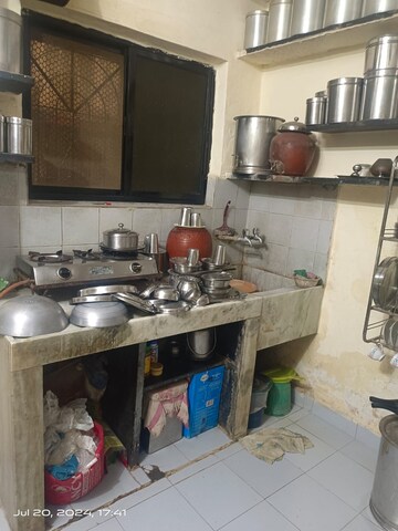 Kitchen in 1 BHK Apartment at Tarangan CHS Mira Road, Mira Road – for Sale