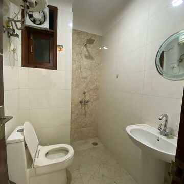 Bathroom in 2 BHK Builder Floor at Chattarpur – for Sale