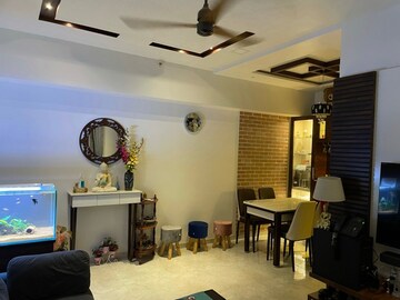 Living Room in 2 BHK Apartment at Kolshet Road – for Sale