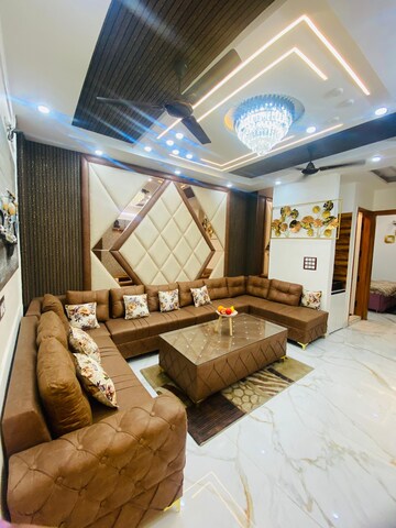 Living Room in 4 BHK Builder Floor at Dwarka Mor – for Sale