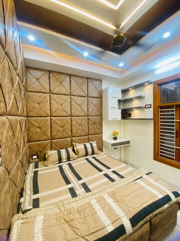 Living Room in 4 BHK Builder Floor at Dwarka Mor – for Sale