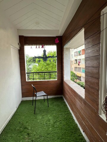 Balcony in 2 BHK Apartment at Masood Royal Comfort, Banjara Hills – for Sale
