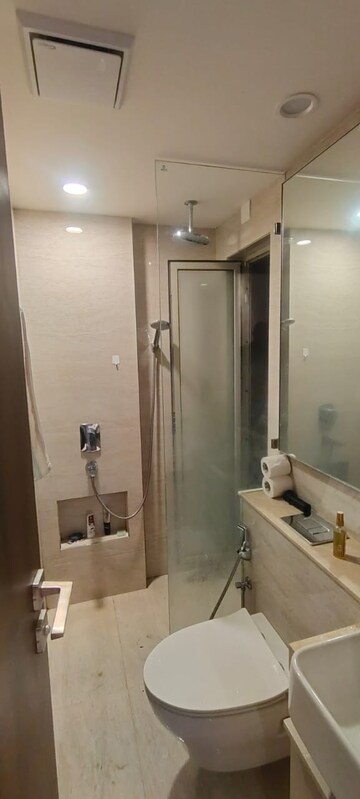 Bathroom in 1 BHK Apartment at Hiranandani Regent Hill, Powai – for Sale