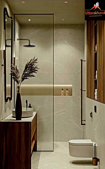 Bathroom in 2 BHK Independent House at Mohabbewala – for Sale