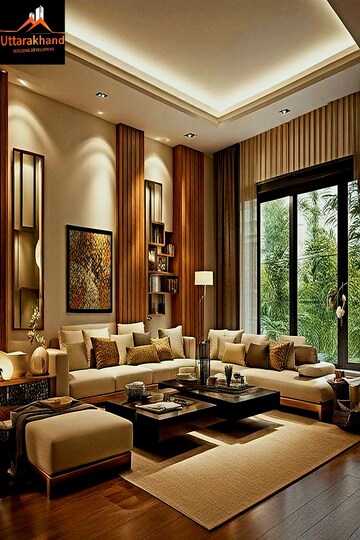 Living Room in 2 BHK Independent House at Mohabbewala – for Sale