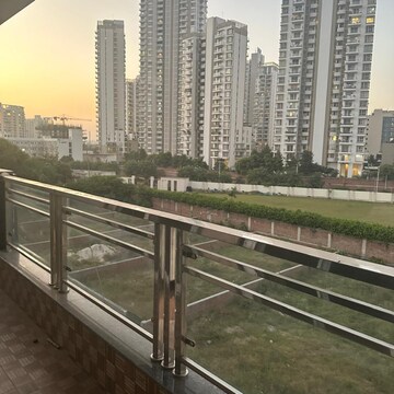 Balcony in 3 BHK Builder Floor at Ansal Api Versalia 2, Sector 67 – for Rent