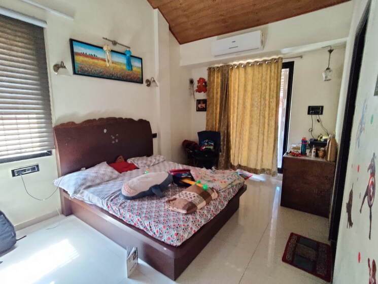Bedroom, cosmos-hawaiian-village 4 Bedroom 4800 Sq.Ft. Independent House In Ghodbunder Road Thane 7370376