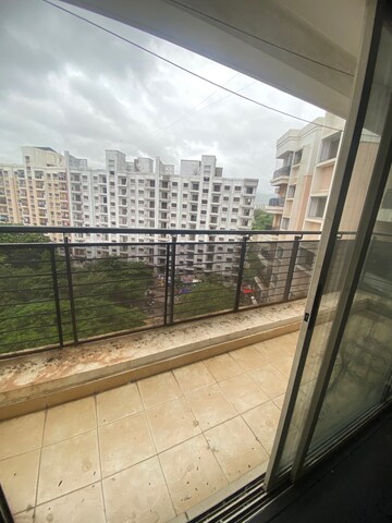 Balcony in 3 BHK Apartment at Salarpuria H And M Royal, Kondhwa – for Rent