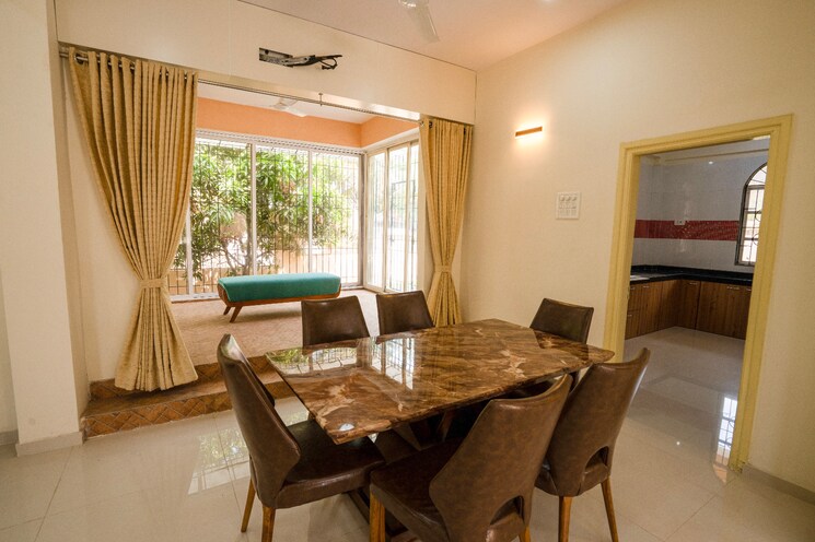 Living Room, cosmos-hawaiian-village 4 Bedroom 9800 Sq.Ft. Independent House In Ghodbunder Road Thane 7370463