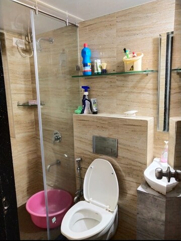 Bathroom in 2 BHK Apartment at Royal Oasis, Malad West – for Sale