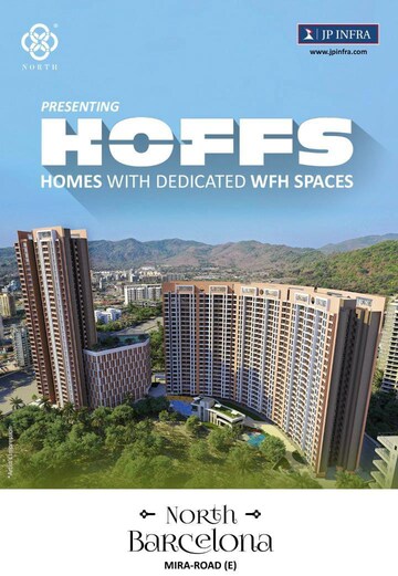 2 BHK Apartment – Exterior View View at JP North Barcelona, Mira Road - for Sale