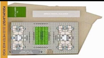 Master Plan in 3 BHK Apartment at Auralis The Twins, Thane West – for Sale