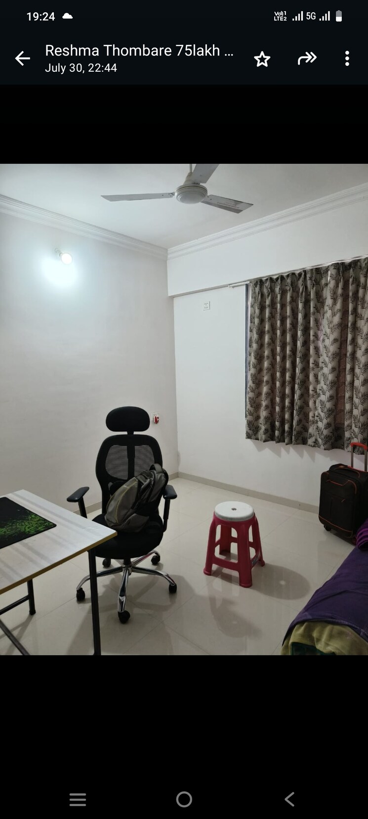 Master Bedroom, prapti-estella 2 Bedroom 950 Sq.Ft. Apartment In Wakad Pune 7370877