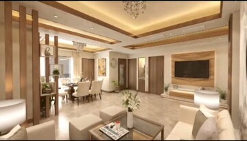 Living Room in 4 BHK Apartment at Sector 18, Dwarka – for Sale