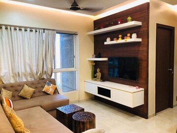 Living Room in 2 BHK Apartment at Lodha Amara, Kolshet Road – for Sale