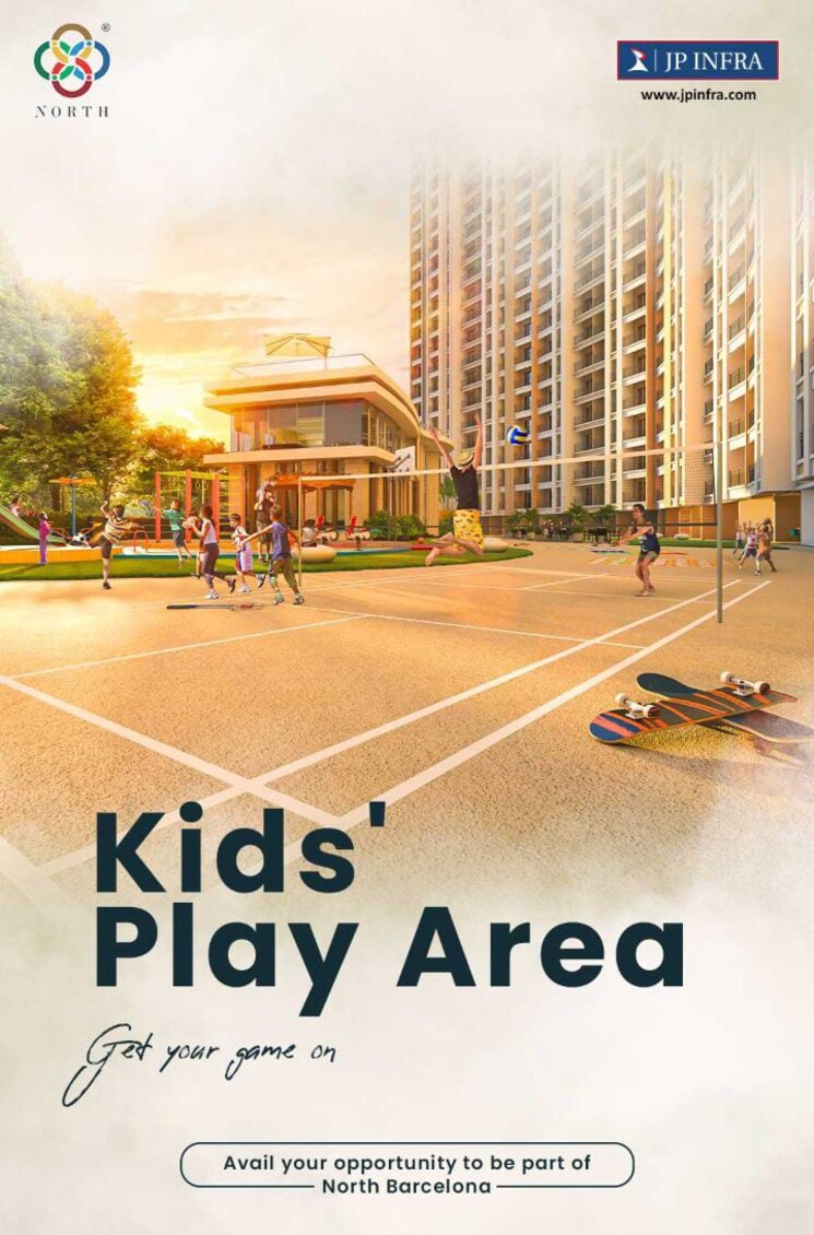 Exterior View, jp-north-barcelona 3 Bedroom 1040 Sq.Ft. Apartment In Mira Road Thane 7371482