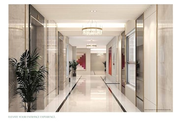 Building Lobby in 2 BHK Apartment at LnT Elixir Reserve, Powai – for Sale
