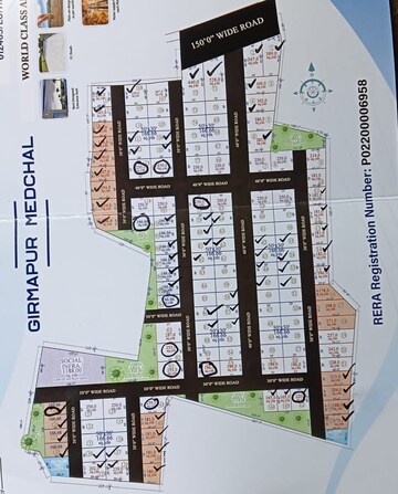  Plot – Exterior View View at Dundigal - for Sale