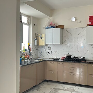 Kitchen in 3 BHK Apartment at NK Savitry Enclave, Vip Road – for Sale