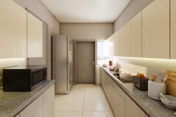 Kitchen in 4 BHK Apartment at Prestige Camden Gardens, Thanisandra Main Road – for Sale