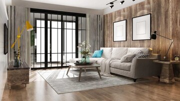 Living Room in 4 BHK Apartment at Prestige Camden Gardens, Thanisandra Main Road – for Sale