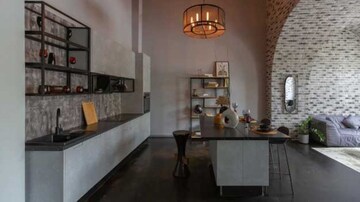 Kitchen in 4 BHK Apartment at Prestige Camden Gardens, Thanisandra Main Road – for Sale