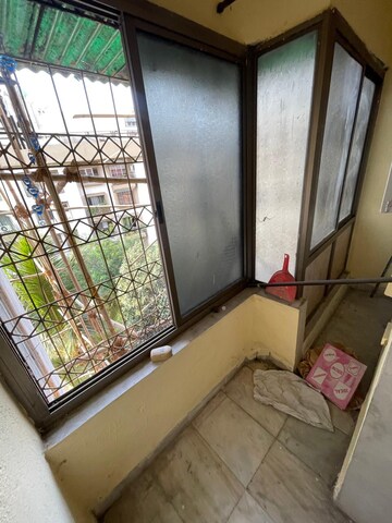 Balcony in 1 BHK Apartment at Cosmos Heritage, Manpada – for Sale
