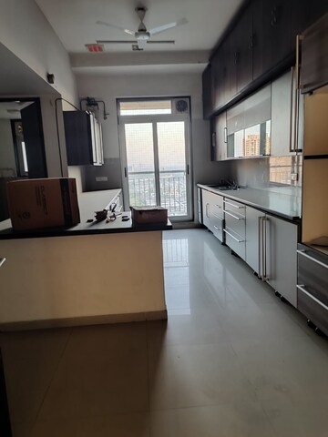 Kitchen in 3 BHK Apartment at Hiranandani Tribeca, Ghodbunder Road – for Sale