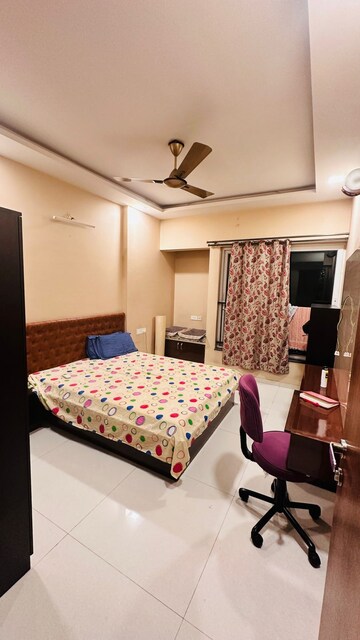 Bedroom in 3 BHK Apartment at Ashar Residency, Pokhran Road No 2 – for Sale