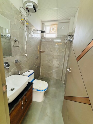 Bathroom in 3 BHK Builder Floor at Mansarovar Extension – for Sale