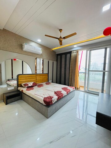 Bedroom in 3 BHK Builder Floor at Mansarovar Extension – for Sale