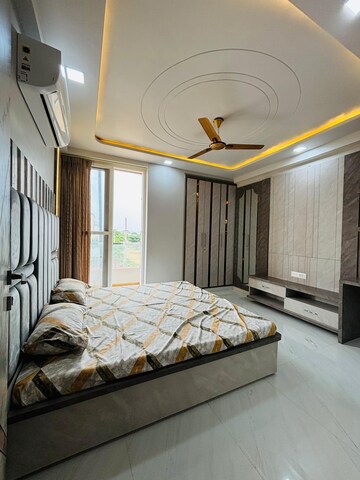 Bedroom in 3 BHK Builder Floor at Mansarovar Extension – for Sale