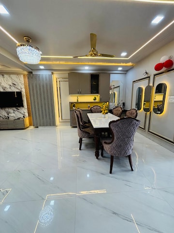 Living Room in 3 BHK Builder Floor at Mansarovar Extension – for Sale