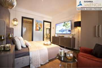 Bedroom in 3 BHK Apartment at Sushma Valencia, Nagla Road – for Sale