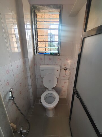 Bathroom in 1 BHK Apartment at Destiny Heights, Mulund East – for Sale