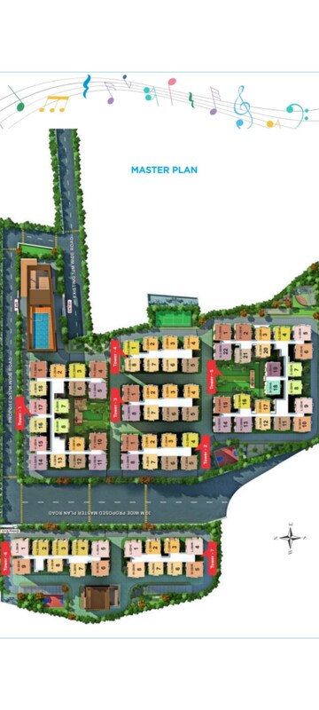 Master Plan in 2 BHK Apartment at Bachupally – for Sale