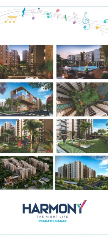 2.5 BHK Apartment – Exterior View View at Pragathi Nagar - for Sale