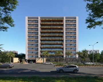 3 BHK Builder Floor – Exterior View View at Motera - for Sale
