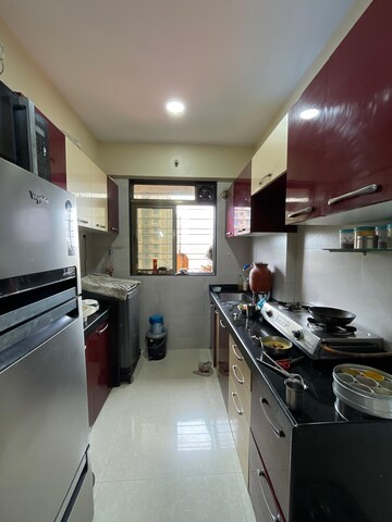 Kitchen in 1 BHK Apartment at Chandak Sparkling Wing, Dahisar East – for Sale