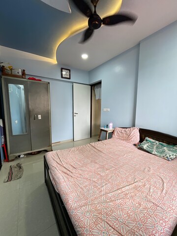 Master Bedroom in 1 BHK Apartment at Chandak Sparkling Wing, Dahisar East – for Sale