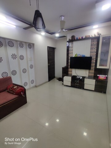 Living Room in 1 BHK Apartment at Dahisar East – for Sale