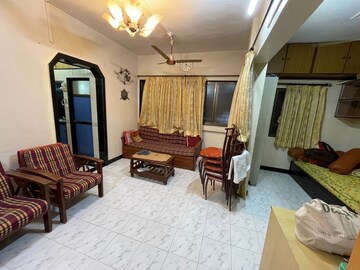 Living Room in 1 BHK Apartment at Bakul Apartments, Dahisar East – for Sale